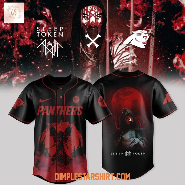 Carolina Panthers x Sleep Token Even In Arcadia Tour 2025 Jersey