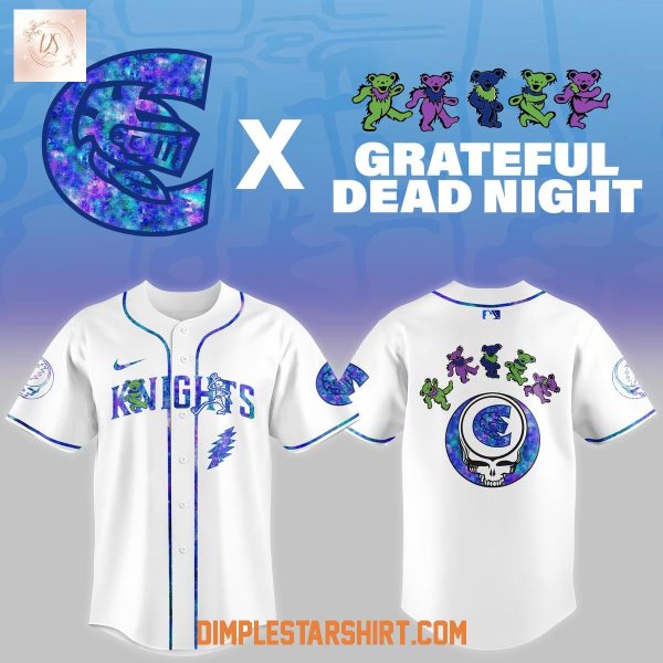 Charlotte Knights Grateful Dead Night 60 Years 2025 Jersey
