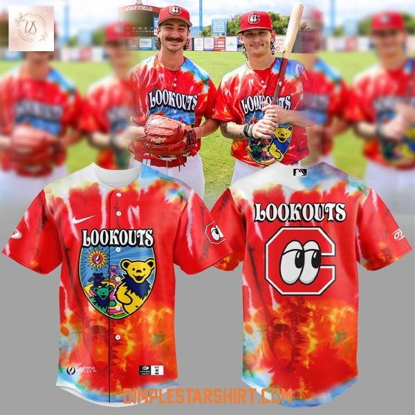 Chattanooga Lookouts Grateful Dead 2025 Jersey