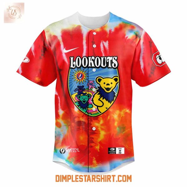 Chattanooga Lookouts Grateful Dead 2025 Jersey