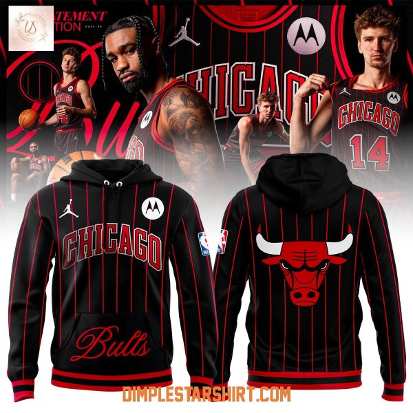 Chicago Bulls 2025-2026 New Uniform Hoodie