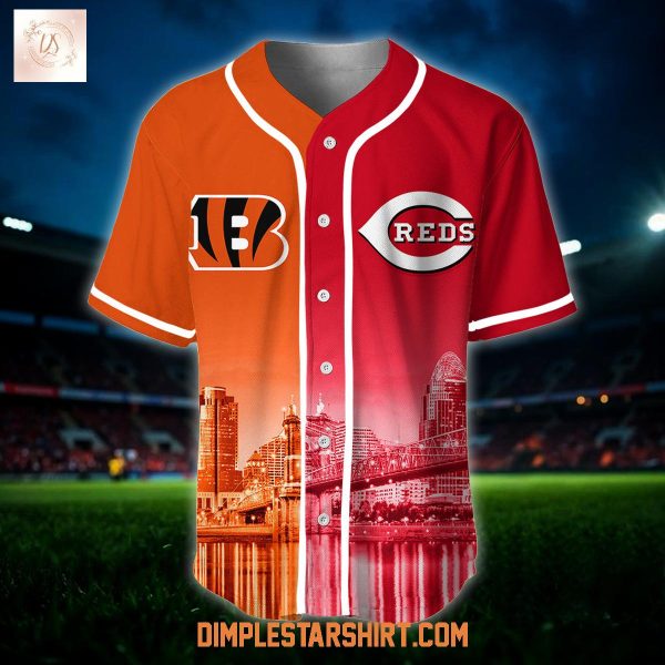Cincinnati Bengals x Cincinnati Reds Custom Jersey