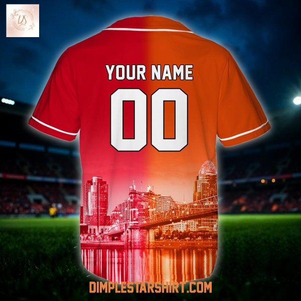 Cincinnati Bengals x Cincinnati Reds Custom Jersey