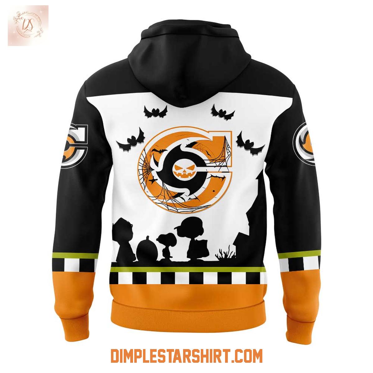 Cincinnati Cyclones x Peanuts Halloween Hoodie Shirt Cincinnati Cyclones x Peanuts Halloween Hoodie Shirt