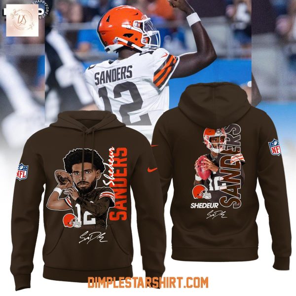Cleveland Browns Shedeur Sanders Debut 2025 Hoodie Shirt