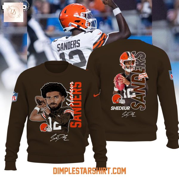 Cleveland Browns Shedeur Sanders Debut 2025 Hoodie Shirt