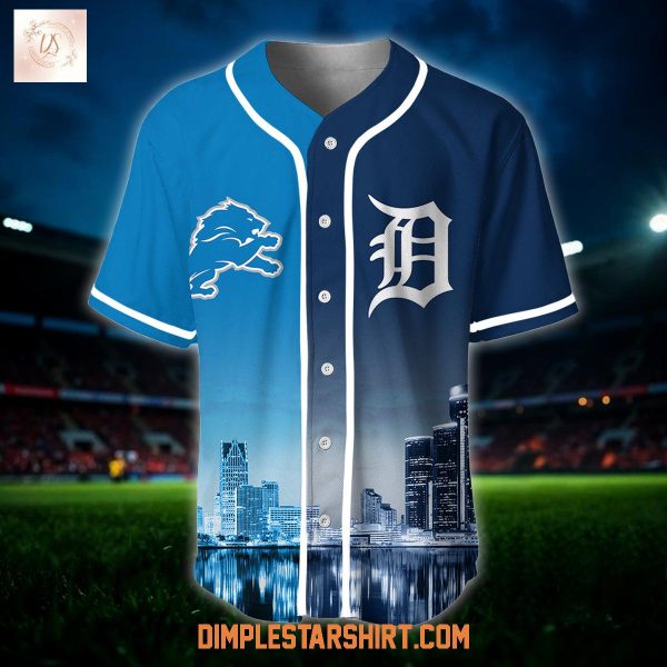 Detroit Lions x Detroit Tigers Custom Jersey