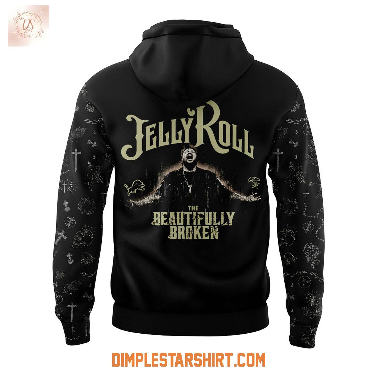 Detroit Lions x Jelly Roll The Beautifully Broken Tour 2025 Hoodie Shirt Detroit Lions x Jelly Roll The Beautifully Broken Tour 2025 Hoodie Shirt
