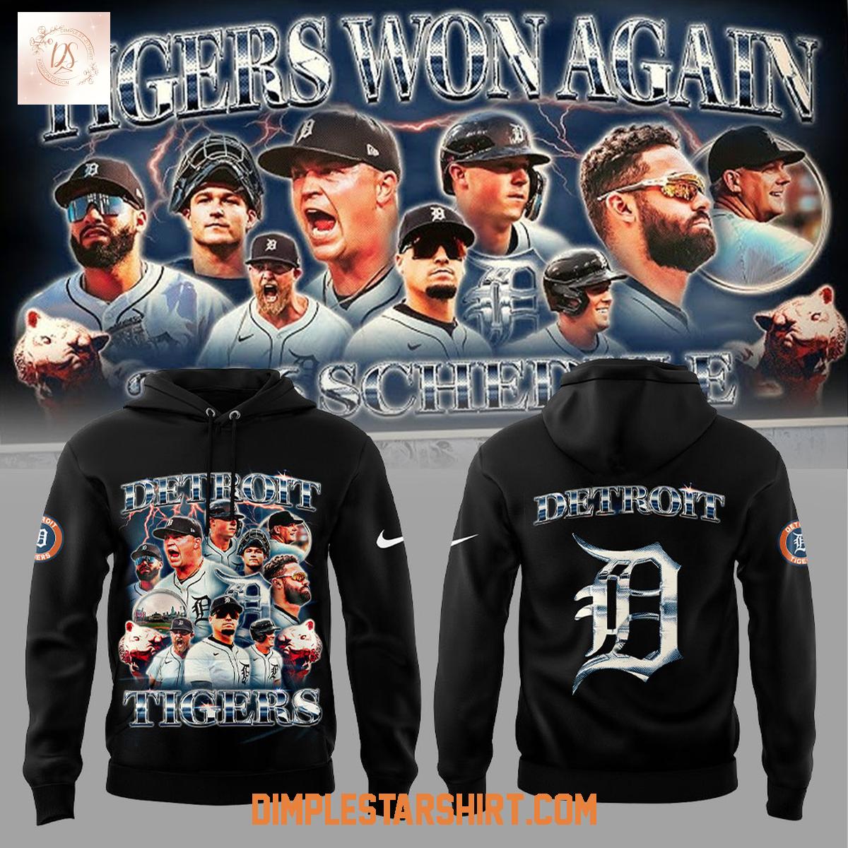 Detroit Tigers 2026 Fight Schedule Tigers Won Again Hoodie Shirt Detroit Tigers 2026 Fight Schedule Tigers Won Again Hoodie Shirt