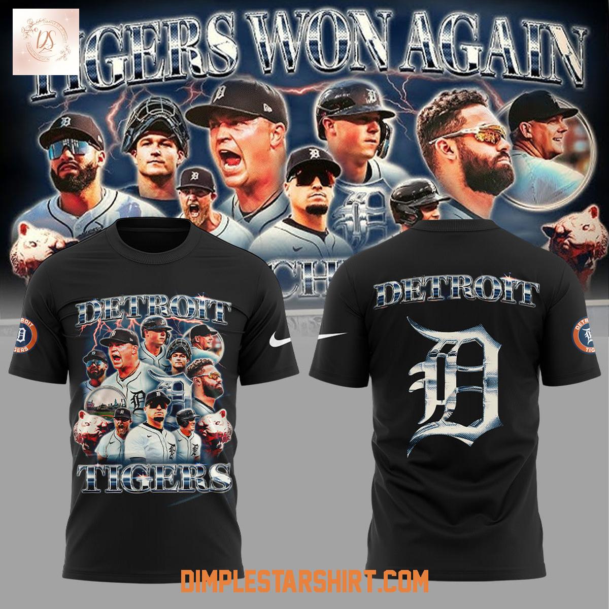 Detroit Tigers 2026 Fight Schedule Tigers Won Again Hoodie Shirt Detroit Tigers 2026 Fight Schedule Tigers Won Again Hoodie Shirt