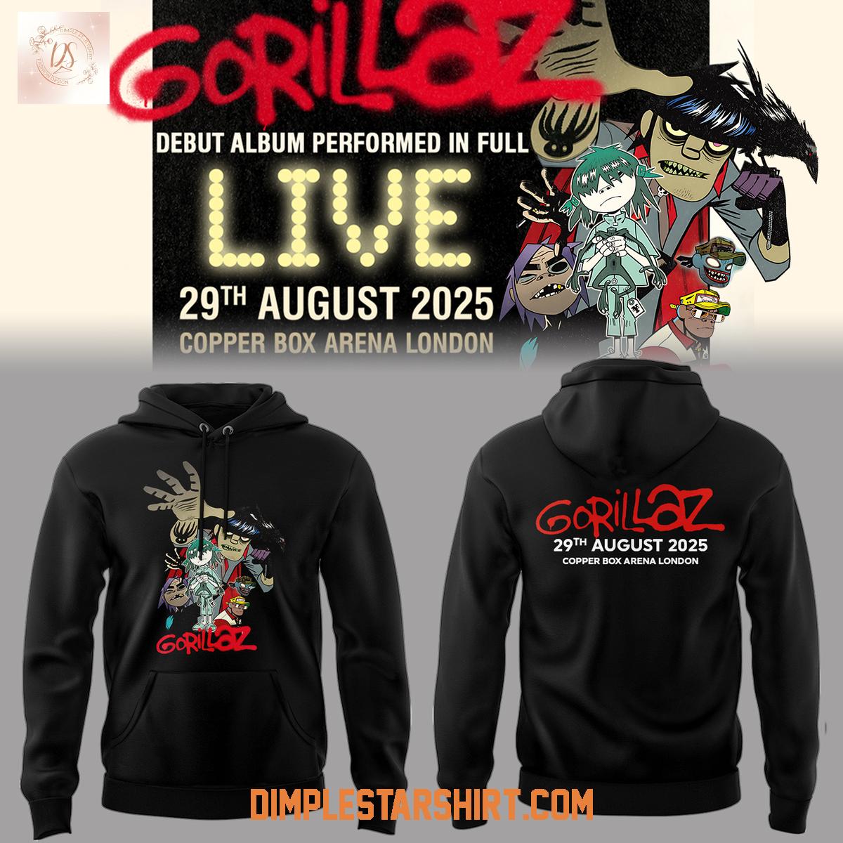 Gorillaz House Of Kong At London Hoodie Shirt Gorillaz House Of Kong At London Hoodie Shirt