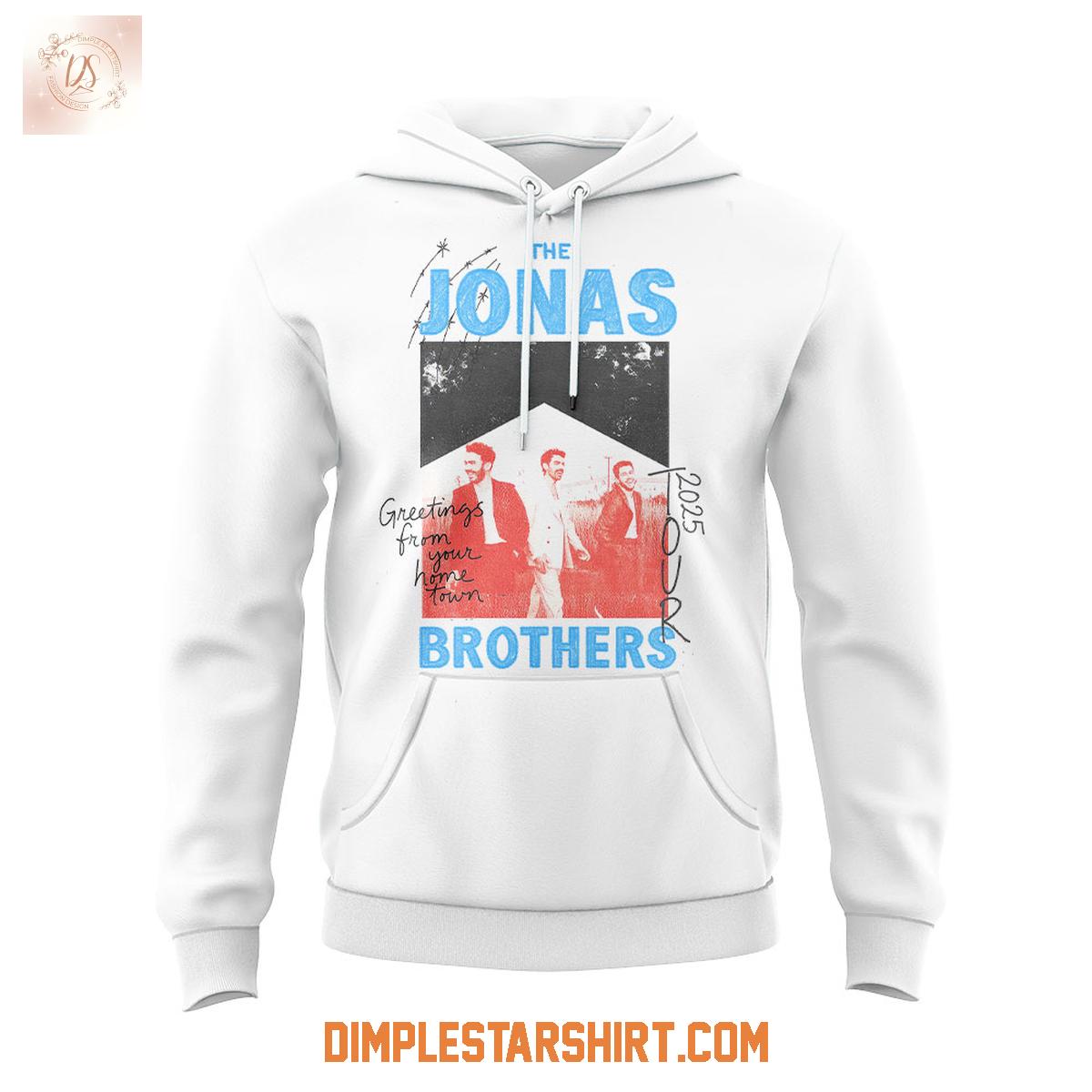 Greeting's From Your Hometown Jonas Brothers Tour Hoodie Shirt Greeting's From Your Hometown Jonas Brothers Tour Hoodie Shirt