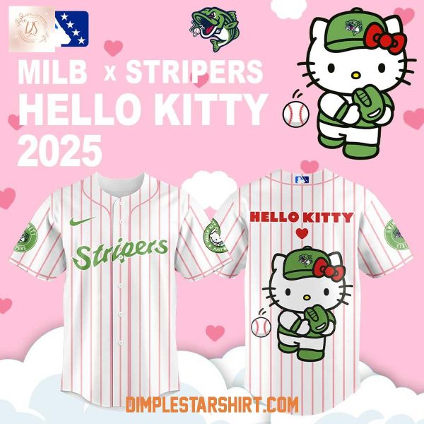 Gwinnett Stripers x Hello Kitty Night Jersey