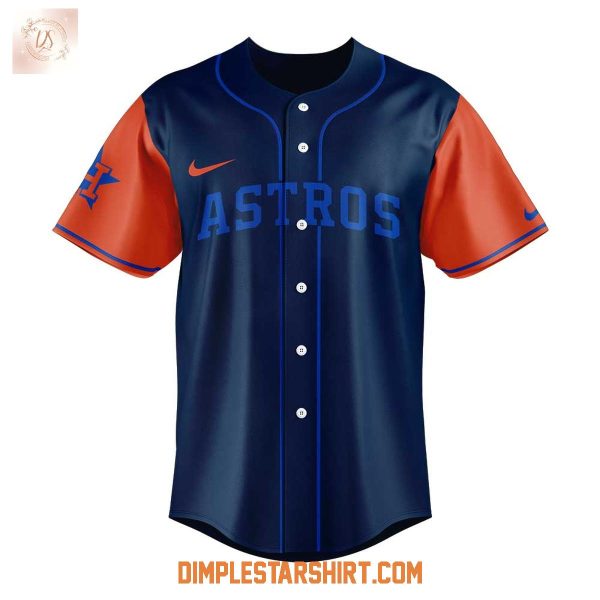 Houston Astros Let’s Cartoon MLB Logo 2025 Jersey