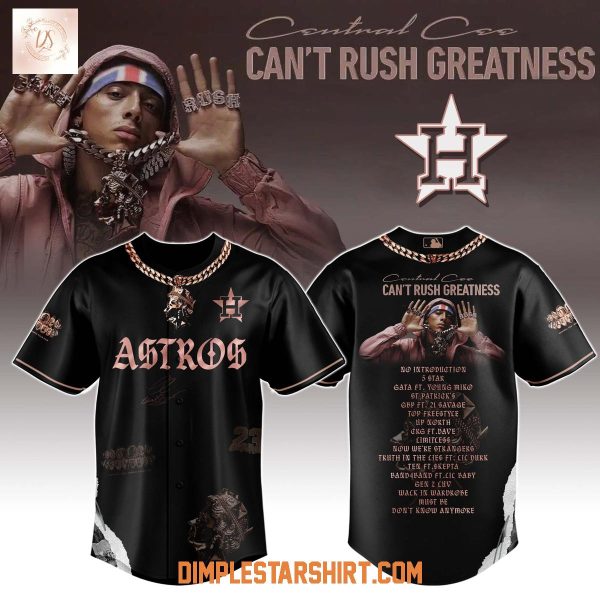 Houston Astros x Central Cee Can’t Rush Greatness 2025 Jersey