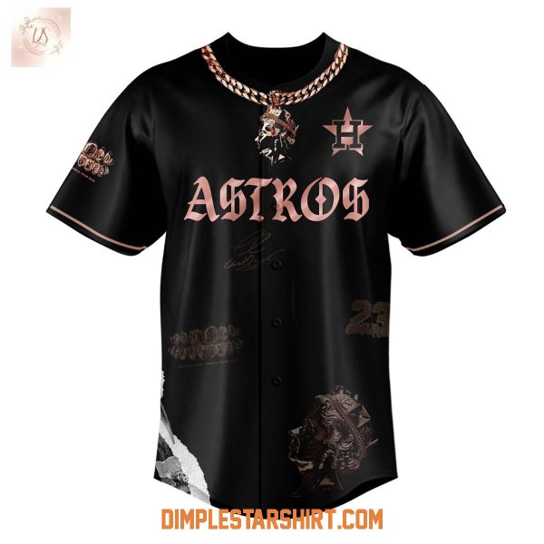 Houston Astros x Central Cee Can’t Rush Greatness 2025 Jersey