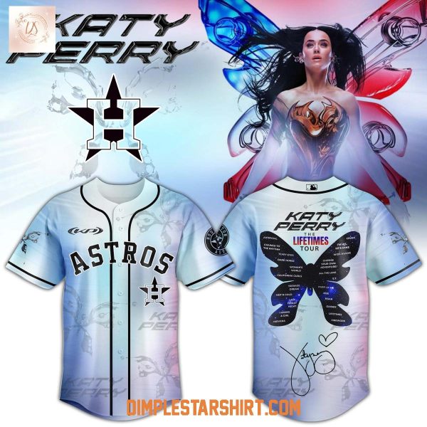 Houston Astros x Katy Perry The Lifetimes Tour 2025 Jersey