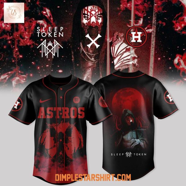 Houston Astros x Sleep Token Even In Arcadia Tour 2025 Jersey