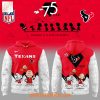 Detroit Lions 75th Anniversary Of Peanuts Hoodie Shirt