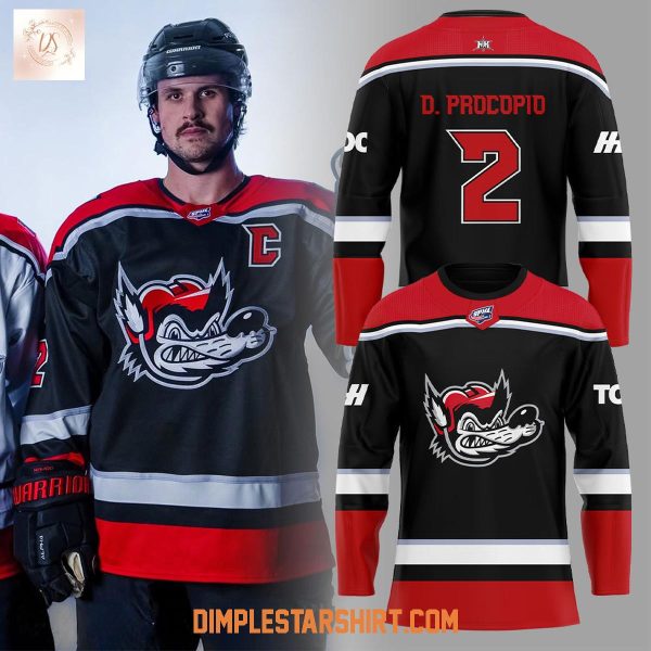 Huntsville Havoc Crest Home 2025 Hockey Jersey