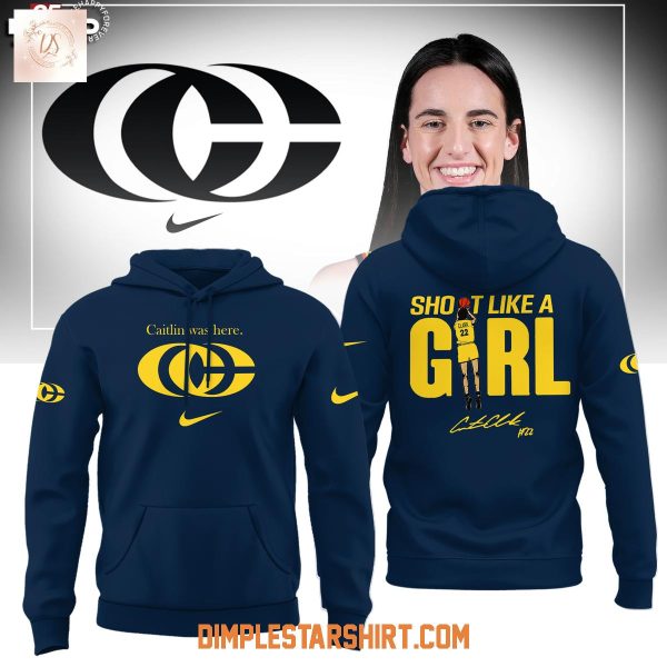 Indiana Fever Caitlin Was Here New Logo Hoodie Shirt