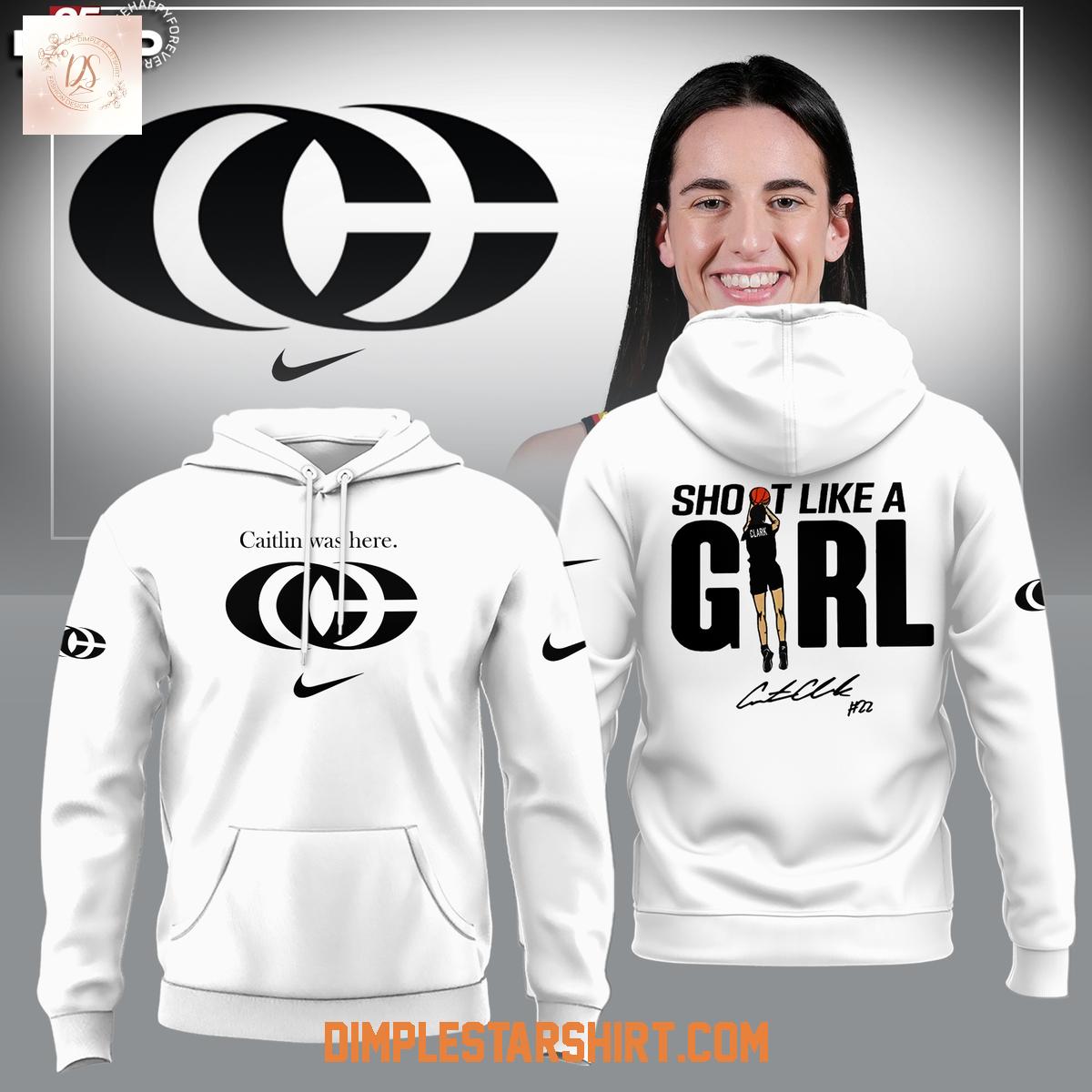 Indiana Fever Caitlin Was Here New Logo Hoodie Shirt Indiana Fever Caitlin Was Here New Logo Hoodie Shirt