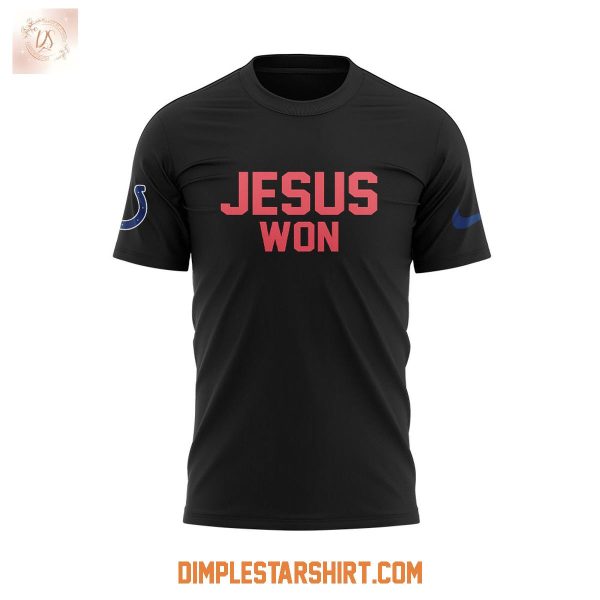 Indianapolis Colts Jesus Won Hoodie Shirt