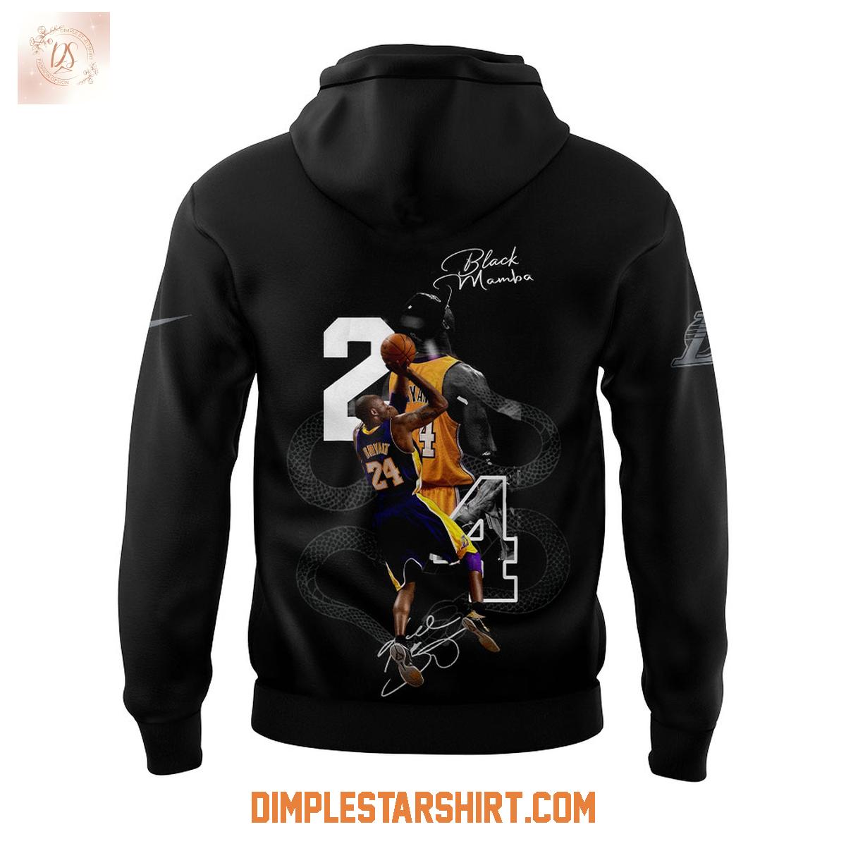 Kobe Bryant Mamba Forever Happy Birthday 2025 Black Hoodie Shirt Kobe Bryant Mamba Forever Happy Birthday 2025 Black Hoodie Shirt
