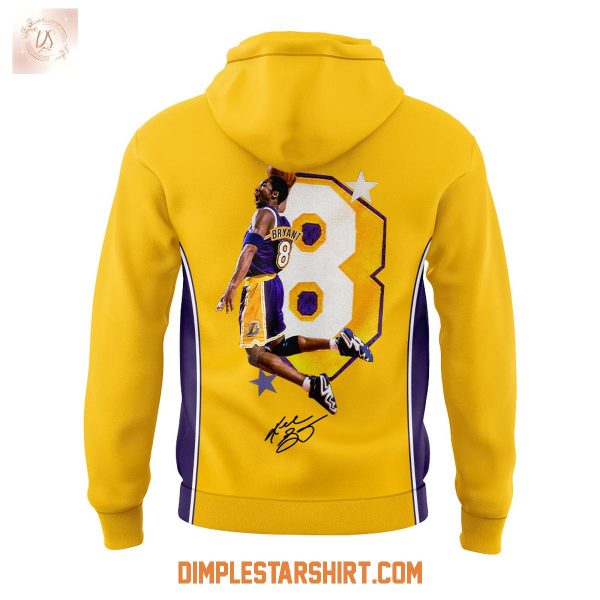 Kobe Bryant Mamba Forever Happy Birthday Yellow Hoodie Shirt