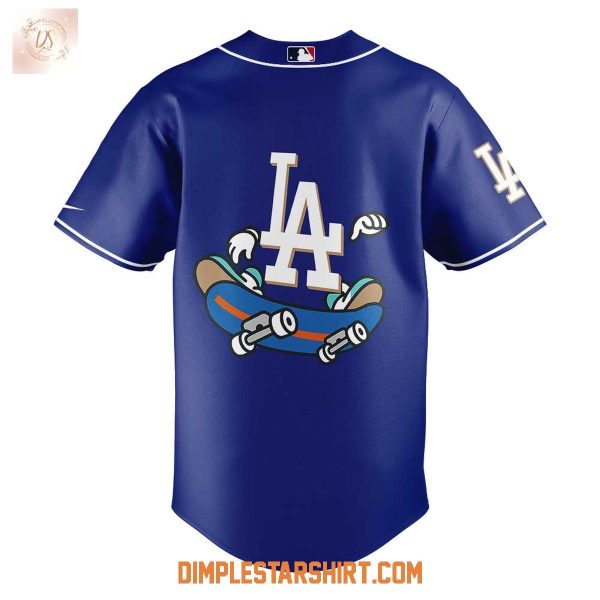 Los Angeles Dodgers Let’s Cartoon MLB Logo 2025 Jersey