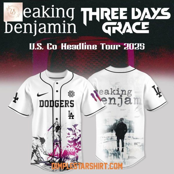 Los Angeles Dodgers x Breaking Benjamin US Co Headline Tour 2025 Jersey