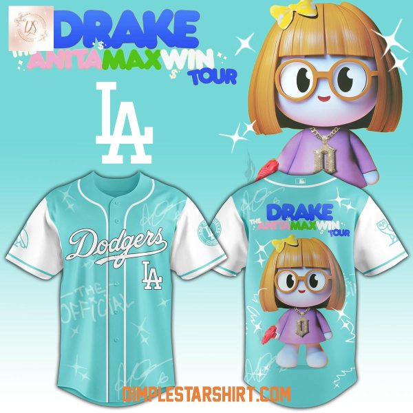 Los Angeles Dodgers x Drake Anita Max Win Tour 2025 Jersey