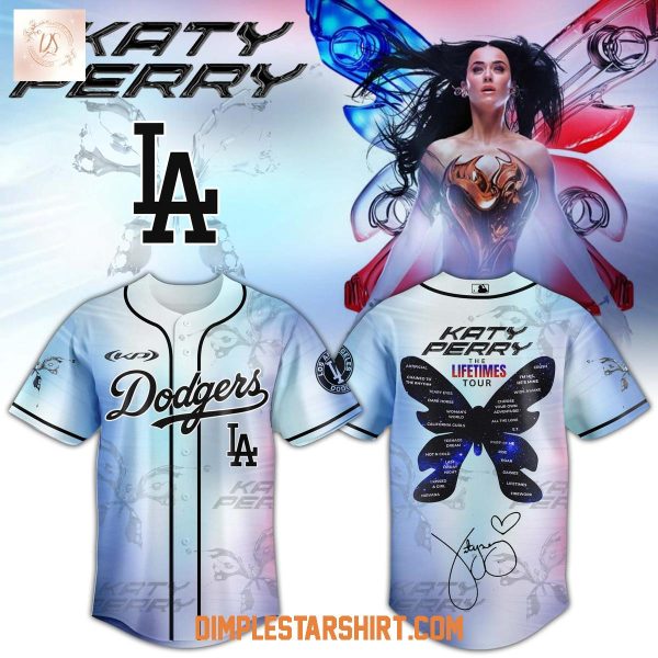 Los Angeles Dodgers x Katy Perry The Lifetimes Tour 2025 Jersey