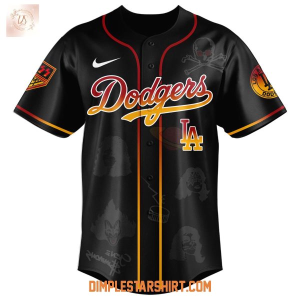 Los Angeles Dodgers x Kiss Army 50th Anniversary 2025 Jersey