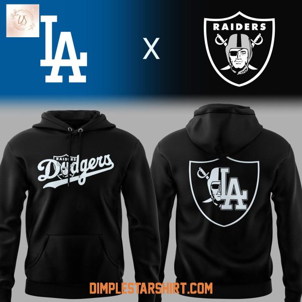 Los Angeles Dodgers x Las Vegas Raiders Hoodie Shirt