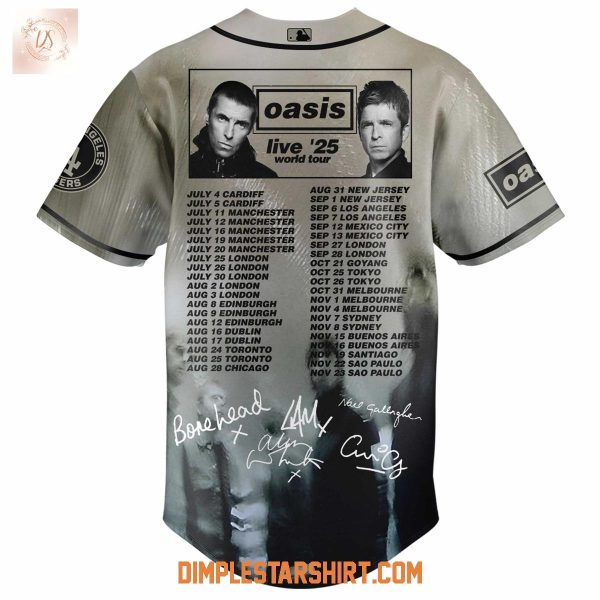 Los Angeles Dodgers x Oasis Live ’25 World Tour Jersey