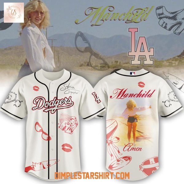 Los Angeles Dodgers x Sabrina Carpenter Manchild Jersey