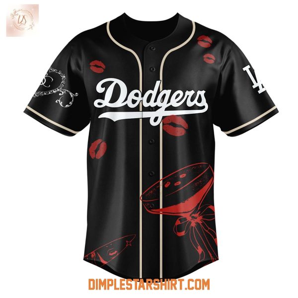 Los Angeles Dodgers x Sabrina Carpenter Short N’ Sweet Tour Black Jersey