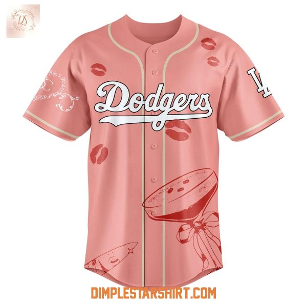 Los Angeles Dodgers x Sabrina Carpenter Short N’ Sweet Tour Pink Jersey