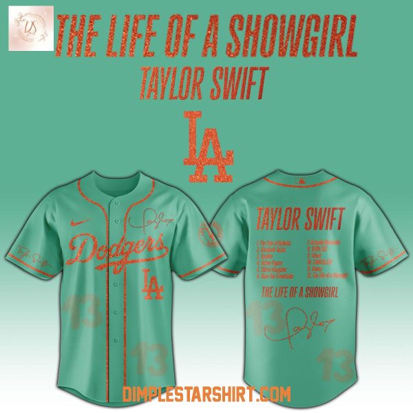 Los Angeles Dodgers x Taylor Swift The Life Of A Showgirl 2025 Jersey