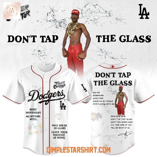 Los Angeles Dodgers x Tyler The Creator Don’t Tap The Glass 2025 Jersey