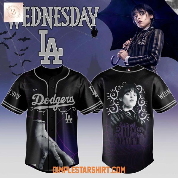Los Angeles Dodgers x Wednesday Born Uncontrollable 2025 Jersey