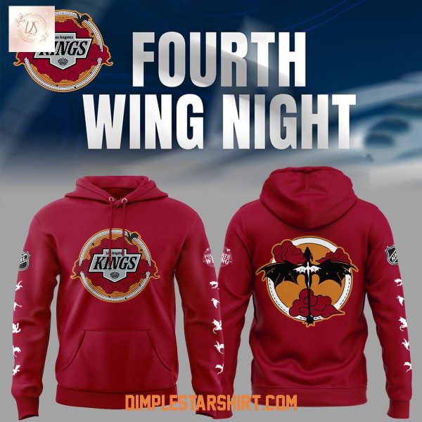 Los Angeles Kings Fourth Wing Night Hoodie Shirt