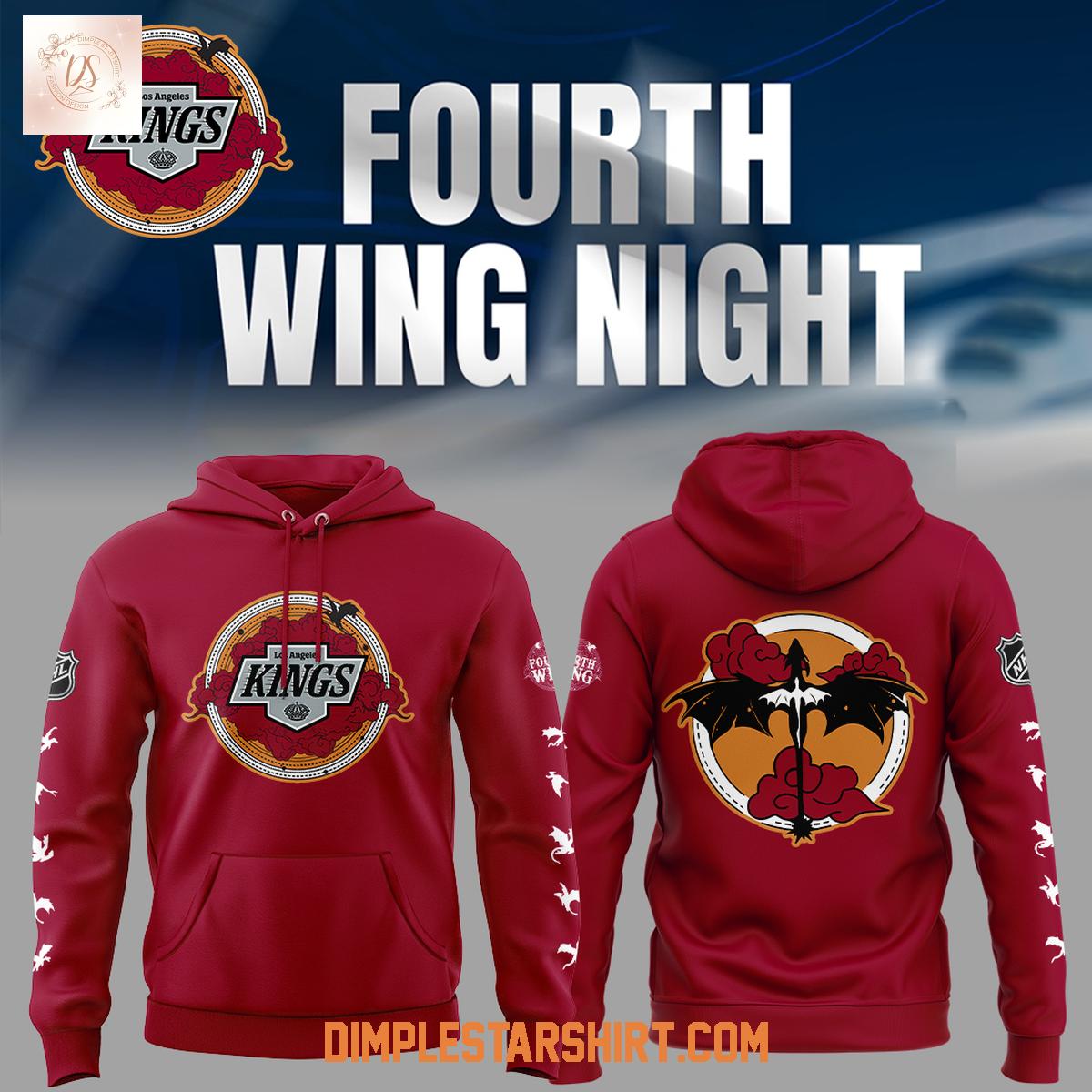 Los Angeles Kings Fourth Wing Night Hoodie Shirt Los Angeles Kings Fourth Wing Night Hoodie Shirt