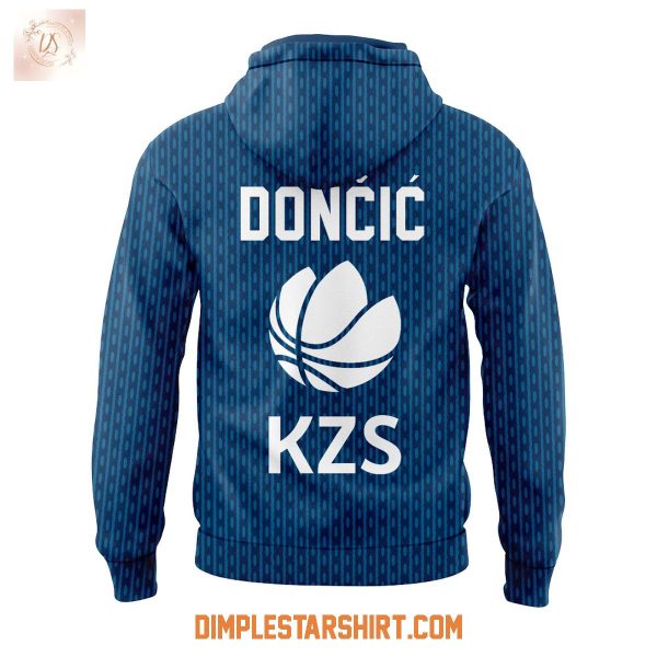 Luka Doncic Slovenia At Euro Basketball 2025 Hoodie Shirt