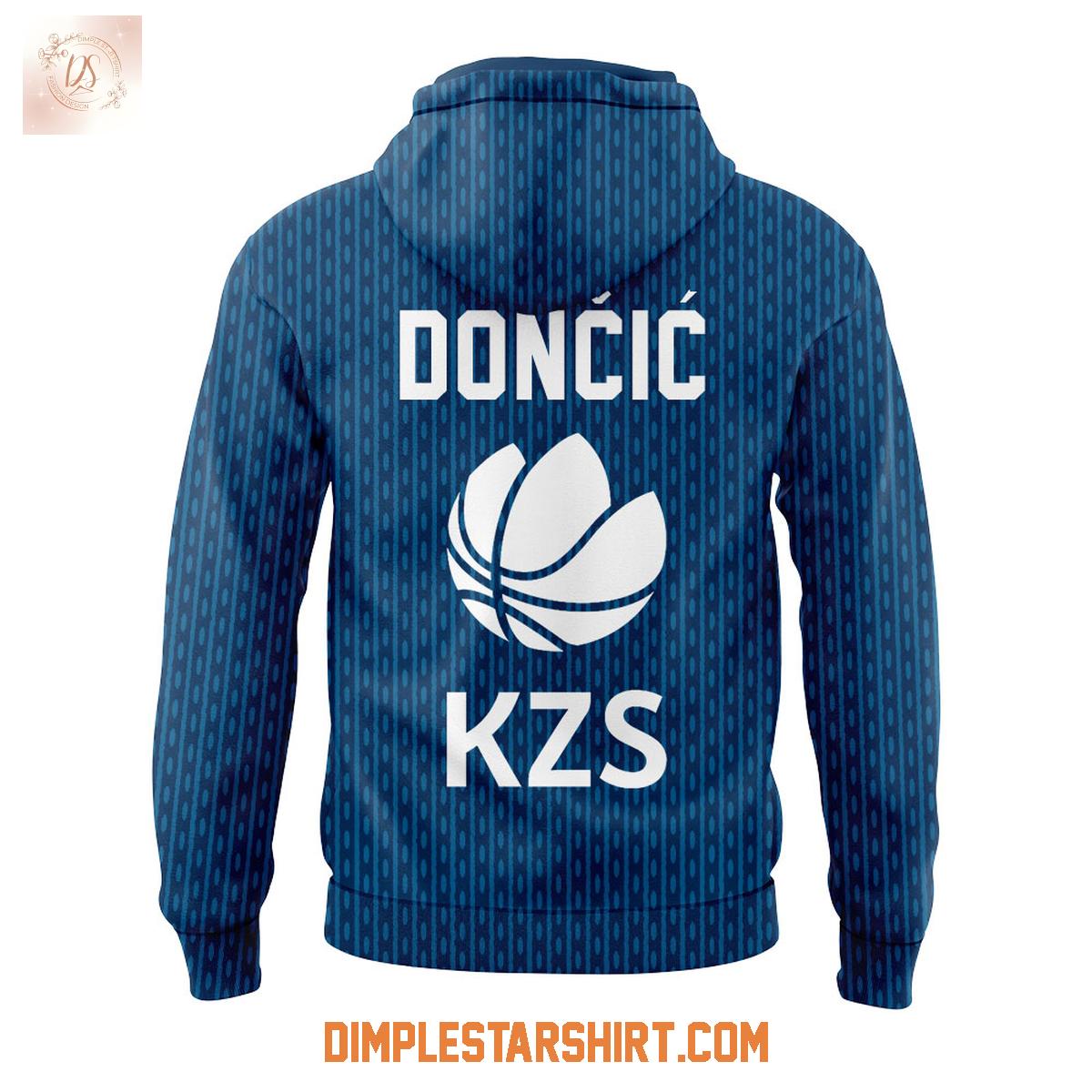 Luka Doncic Slovenia At Euro Basketball 2025 Hoodie Shirt Luka Doncic Slovenia At Euro Basketball 2025 Hoodie Shirt