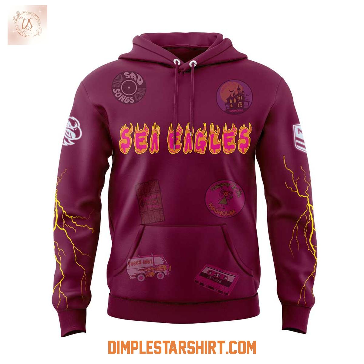 Manly Warringah Sea Eagles Tones And I Beautifully Ordinary Tour 2025 Hoodie Shirt Manly Warringah Sea Eagles Tones And I Beautifully Ordinary Tour 2025 Hoodie Shirt