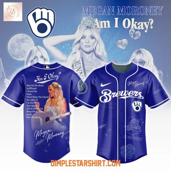 Milwaukee Brewers x Megan Moroney Am I Okay Jersey