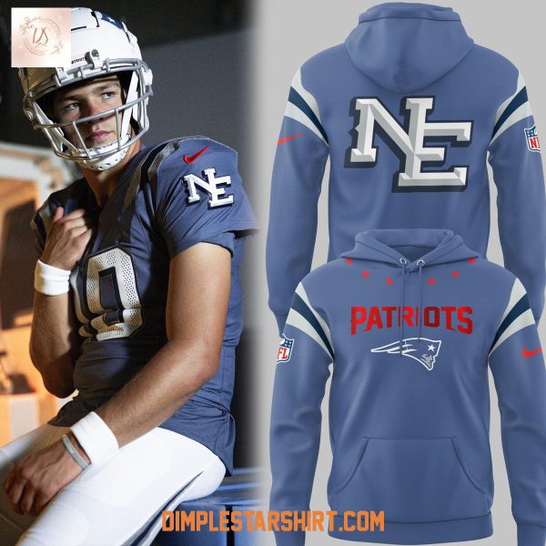 New England Patriots Rivalries 2025 Storm Blue Uniform Hoodie Shirt