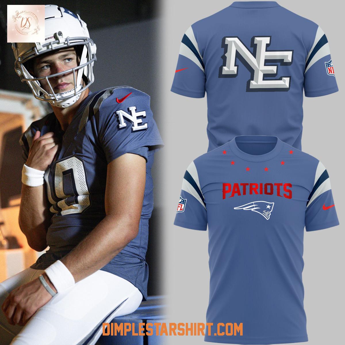 New England Patriots Rivalries 2025 Storm Blue Uniform Hoodie Shirt New England Patriots Rivalries 2025 Storm Blue Uniform Hoodie Shirt